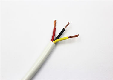 Rvv 4mm PVC flexível do cabo de 3 núcleos isolou o cabo bonde do cabo flexível