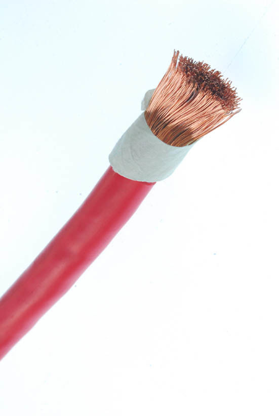 Do revestimento de PVC condutor de borracha do cobre do cabo 25mm2 da soldadura do cabo flexível ultra