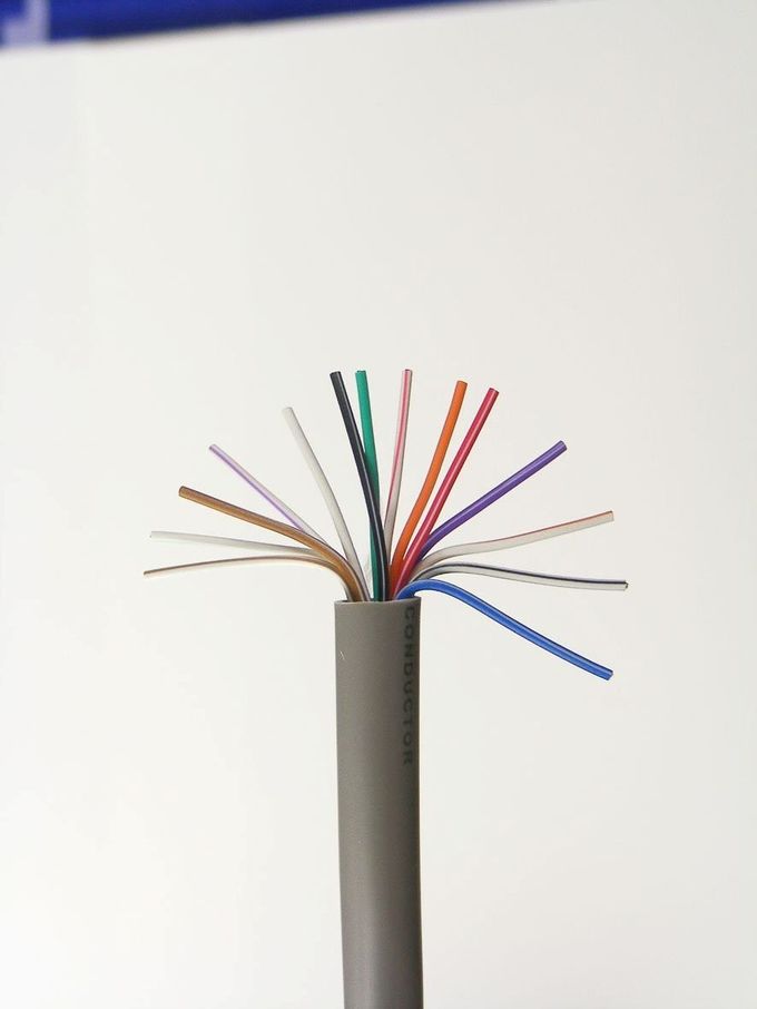 O cabo de telefone Multicore da bainha do PVC fácil à conexão e remove
